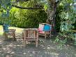 BELLE VILLA SUR GRAND  TERRAIN PLAT AVEC PISCINE